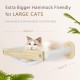 SONGWAY Climbing Wall Cat Stairs Wall Mounted 4-Piece Cat Climbing Wall Set with Hammock and Sisal Column, Wall Lounger Cat, Scratching Post Wall, Cat Scratching Furniture, Beige SONGWAY Climbing Wall Cat Stairs Wall Mounted 4-Piece Cat Climbing Wall Set with Hammock and Sisal Column, Wall Lounger Cat, Scratching Post Wall, Cat Scratching Furniture, Beige