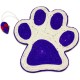 Scraper Footprint Purple Mouse 40 * 36cm Scraper Footprint Purple Mouse 40 * 36cm