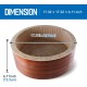 ScratchMe Cat Scratching Post and Board, Round Cat Scratching Lounge Bed, Durable Pad Prevents Furniture Damage, 45 x 45 x 15 cm, Round Cat Scratching Lounge Bed, Brown, 17.32 x 17.32 x 6.11 Inches ScratchMe Cat Scratching Post and Board, Round Cat Scratching Lounge Bed, Durable Pad Prevents Furniture Damage, 45 x 45 x 15 cm, Round Cat Scratching Lounge Bed, Brown, 17.32 x 17.32 x 6.11 Inches