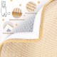 Scratching Boards Cat Scratching Mat Cat Wall Cat Scratching Board Sisal Mat 60 x 40 cm Durable Cat Furniture Doormat with Self-Adhesive Mat and 10 Spiral Nails for Sofa Furniture Door Scratch
