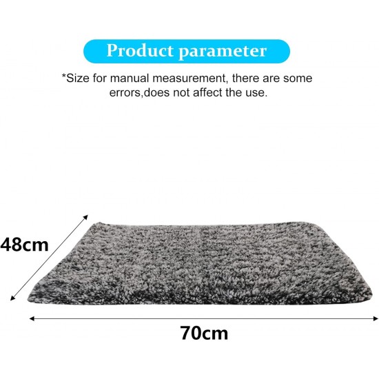 Self-Heating Blanket for Cats and Dogs: Cat Bed Self-Heating Blanket Cat Washable Removable Dog Blanket Fluffy Heat Blanket without Electricity Self-Warming for Cats and Small Dogs (48 x 70 cm) Self-Heating Blanket for Cats and Dogs: Cat Bed Self-Heating Blanket Cat Washable Removable Dog Blanket Fluffy Heat Blanket without Electricity Self-Warming for Cats and Small Dogs (48 x 70 cm)