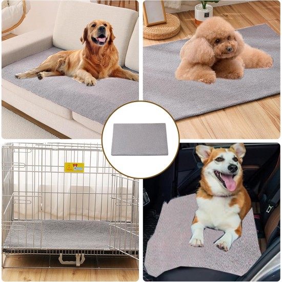 Self-Heating Blanket for Cats and Dogs: Cat Bed Self-Heating Blanket Cat Washable Removable Dog Blanket Fluffy Heat Blanket without Electricity Self-Warming for Cats and Small Dogs (48 x 70 cm) Self-Heating Blanket for Cats and Dogs: Cat Bed Self-Heating Blanket Cat Washable Removable Dog Blanket Fluffy Heat Blanket without Electricity Self-Warming for Cats and Small Dogs (48 x 70 cm)