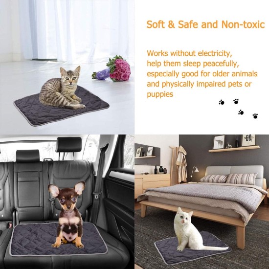 Self-Heating Blanket for Cats and Dogs, Pet Warming Mat, 58 x 88 cm, Dog Mat, Cat Blanket, Self-Warming, Soft Warm Dog Deck for Floors, Sofas, Pet Bed Self-Heating Blanket for Cats and Dogs, Pet Warming Mat, 58 x 88 cm, Dog Mat, Cat Blanket, Self-Warming, Soft Warm Dog Deck for Floors, Sofas, Pet Bed