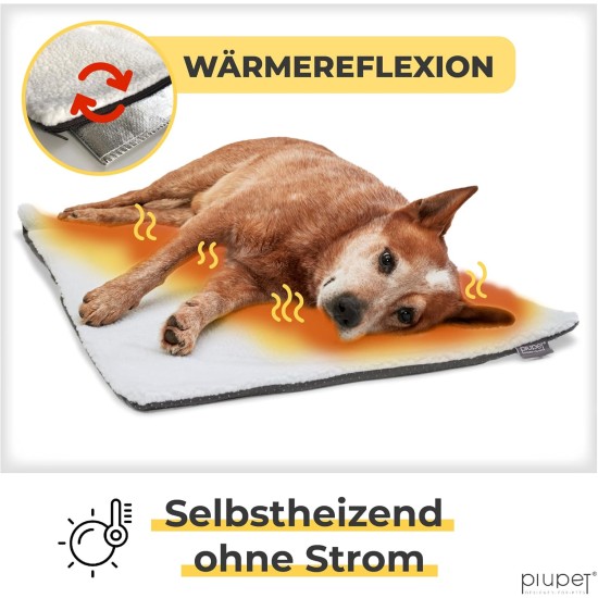 Self-Heating Blanket for Cats and Dogs, Size: 60 x 45 cm, Innovative and Environmentally Friendly Heated Cat Blanket Self-Heating Blanket for Cats and Dogs, Size: 60 x 45 cm, Innovative and Environmentally Friendly Heated Cat Blanket