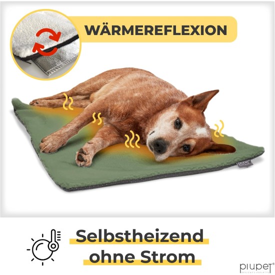 Self-Heating Blanket for Cats and Dogs, Size: 60 x 45 cm, Innovative and Environmentally Friendly Heated Cat Blanket Self-Heating Blanket for Cats and Dogs, Size: 60 x 45 cm, Innovative and Environmentally Friendly Heated Cat Blanket
