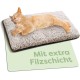 Self-Heating Blanket for Dogs and Cats, Brown, 60 x 45 cm, Soft and Cuddly Cat Blanket, Noise Dampening, Washable Cover, with Non-Slip Underside Self-Heating Blanket for Dogs and Cats, Brown, 60 x 45 cm, Soft and Cuddly Cat Blanket, Noise Dampening, Washable Cover, with Non-Slip Underside