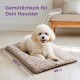 Self-Heating Blanket for Dogs and Cats, Brown, 60 x 45 cm, Soft and Cuddly Cat Blanket, Noise Dampening, Washable Cover, with Non-Slip Underside Self-Heating Blanket for Dogs and Cats, Brown, 60 x 45 cm, Soft and Cuddly Cat Blanket, Noise Dampening, Washable Cover, with Non-Slip Underside