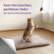 Self-Heating Blanket for Dogs and Cats, Brown, 60 x 45 cm, Soft and Cuddly Cat Blanket, Noise Dampening, Washable Cover, with Non-Slip Underside Self-Heating Blanket for Dogs and Cats, Brown, 60 x 45 cm, Soft and Cuddly Cat Blanket, Noise Dampening, Washable Cover, with Non-Slip Underside