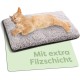 Self-Heating Blanket for Dogs and Cats, Brown, 60 x 45 cm, Soft and Cuddly Cat Blanket, Noise Dampening, Washable Cover, with Non-Slip Underside Self-Heating Blanket for Dogs and Cats, Brown, 60 x 45 cm, Soft and Cuddly Cat Blanket, Noise Dampening, Washable Cover, with Non-Slip Underside