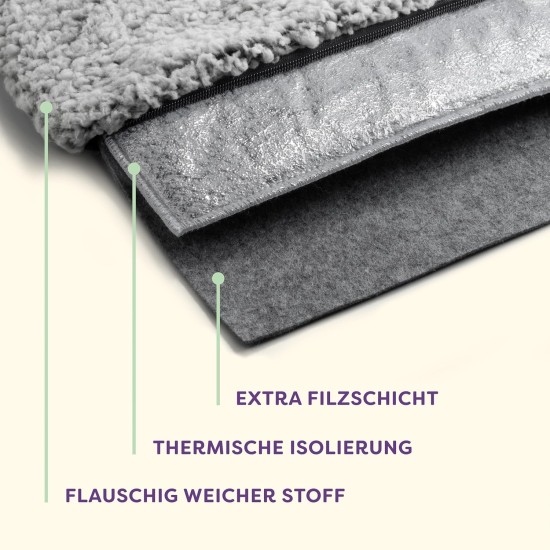 Self-Heating Blanket for Dogs and Cats, Brown, 60 x 45 cm, Soft and Cuddly Cat Blanket, Noise Dampening, Washable Cover, with Non-Slip Underside Self-Heating Blanket for Dogs and Cats, Brown, 60 x 45 cm, Soft and Cuddly Cat Blanket, Noise Dampening, Washable Cover, with Non-Slip Underside