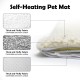 Self-Heating Cat Blanket, Heat Blanket for Cats and Dogs, Electric Blanket for Cats and Dogs, Heat Blanket Cat, Self-Heating Cat Blanket for Cats and Dogs, 60 x 40 cm, Without Electricity Self-Heating Cat Blanket, Heat Blanket for Cats and Dogs, Electric Blanket for Cats and Dogs, Heat Blanket Cat, Self-Heating Cat Blanket for Cats and Dogs, 60 x 40 cm, Without Electricity