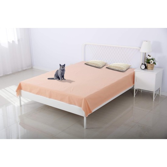 Silly Legacy Waterproof Reversible Pet Bed Couch Blanket or Liner (King/XL, 82" x 100", Peach) Silly Legacy Waterproof Reversible Pet Bed Couch Blanket or Liner (King/XL, 82" x 100", Peach)