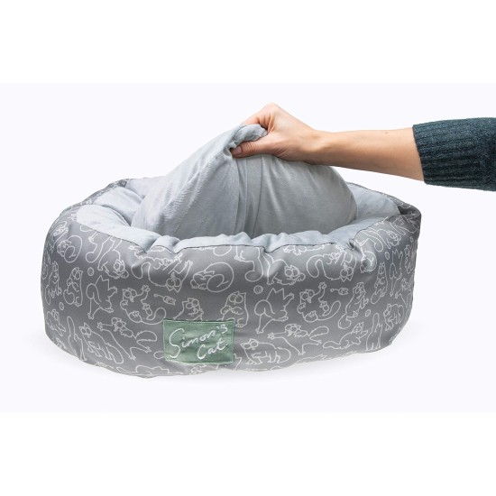 Simon's Cat Cat Bed Length 55 cm Width 55 cm Height 20 cm Simon's Cat Cat Bed Length 55 cm Width 55 cm Height 20 cm