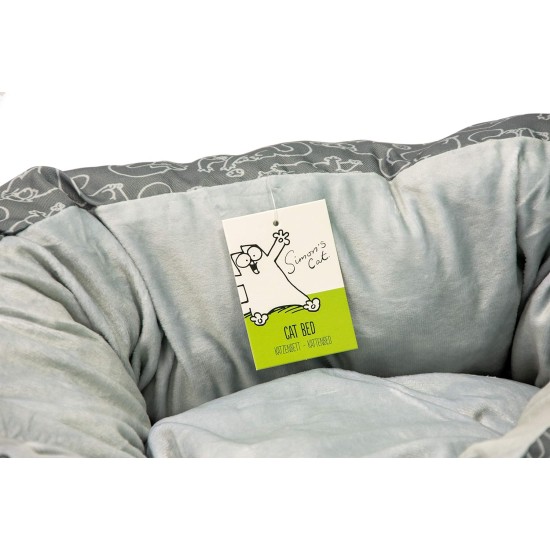 Simon's Cat Cat Bed Length 55 cm Width 55 cm Height 20 cm Simon's Cat Cat Bed Length 55 cm Width 55 cm Height 20 cm
