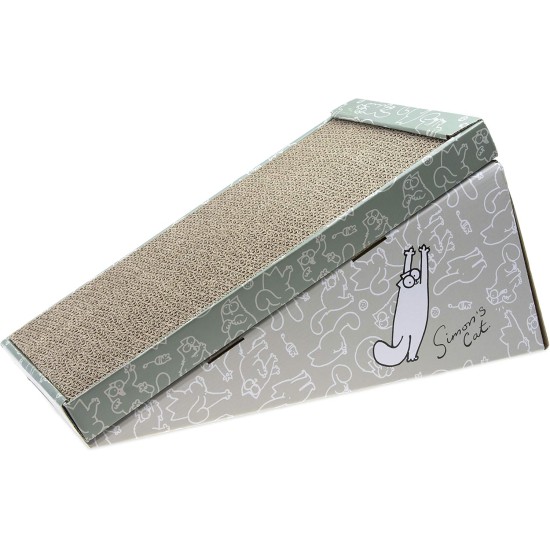 Simon's Cat Scratching Cardboard Length: 52 cm W: 21 cm H: 10 cm Wave Simon's Cat Scratching Cardboard Length: 52 cm W: 21 cm H: 10 cm Wave