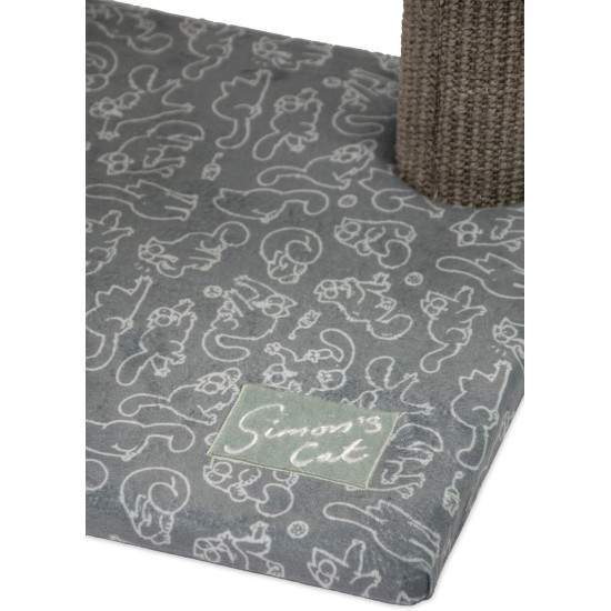 Simon's Cat Scratching Post Length 55 cm Width 40 cm Height 105 cm Simon's Cat Scratching Post Length 55 cm Width 40 cm Height 105 cm