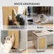 Sisal Cat Scratching Mat, 50 x 25 cm, Velcro + Double-Sided Adhesive Fixation Design, Scratching Board, Scratching Wall for Cats, Adopts a Wrapped Edge Design, Protects Sofa, Carpets, Wall Sisal Cat Scratching Mat, 50 x 25 cm, Velcro + Double-Sided Adhesive Fixation Design, Scratching Board, Scratching Wall for Cats, Adopts a Wrapped Edge Design, Protects Sofa, Carpets, Wall
