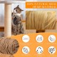 Sisal Rope 6 mm/50 m for Cat Scratching Post Replacement, Natural Jute Rope with 2 Cat Toys Sisal Balls/4 Sisal Mice, Thick Natural Hemp Rope, Long Scratching Rope for DIY Packaging/Paw Balls/Garden Sisal Rope 6 mm/50 m for Cat Scratching Post Replacement, Natural Jute Rope with 2 Cat Toys Sisal Balls/4 Sisal Mice, Thick Natural Hemp Rope, Long Scratching Rope for DIY Packaging/Paw Balls/Garden