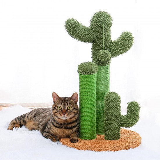 Sisal Rope for Cat Cactus Scratching Post 6 mm x 50 m, Cat Rope for DIY Cactus Scratching Post & Repair Cat Scratches, Green Sisal Rope for Cat Cactus Scratching Post 6 mm x 50 m, Cat Rope for DIY Cactus Scratching Post & Repair Cat Scratches, Green