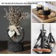 Sisal Rope for Cats, Natural Sisal Rope for Scratching Post 8 mm x 25 m + 1 Grey Pair of Protective Gloves, Black Sisal Rope for Repair and Replacement, Suitable for Garden Decoration, Cat Tree, Cat Sisal Rope for Cats, Natural Sisal Rope for Scratching Post 8 mm x 25 m + 1 Grey Pair of Protective Gloves, Black Sisal Rope for Repair and Replacement, Suitable for Garden Decoration, Cat Tree, Cat