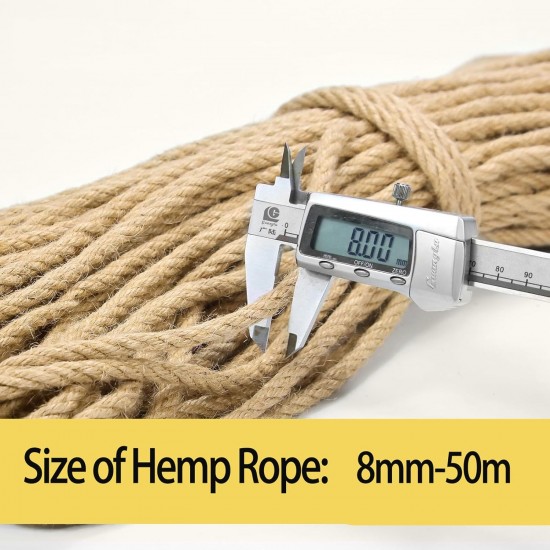 Sisal Rope for Scratching Post 5 mm x 60 m, Natural Sisal Rope for Cats, Scratching Rope, Household, Garden, DIY, Decoration Sisal Rope for Scratching Post 5 mm x 60 m, Natural Sisal Rope for Cats, Scratching Rope, Household, Garden, DIY, Decoration
