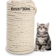 Sisal Rope for Scratching Post 6 mm (30 Metres) Natural White Sisal Rope Multi-Purpose Rope Sisal for Cats Scratching Post Cat Scratching Post Replacement and Accessories for Cats, Household Sisal Rope for Scratching Post 6 mm (30 Metres) Natural White Sisal Rope Multi-Purpose Rope Sisal for Cats Scratching Post Cat Scratching Post Replacement and Accessories for Cats, Household