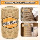 Sisal Rope for Scratching Post, 6 mm x 50 m, Natural Sisal Rope, Scratching Rope, Household, Garden, Natural Sisal Rope for Cats, Cat Accessories, DIY Craft Material Sisal Rope for Scratching Post, 6 mm x 50 m, Natural Sisal Rope, Scratching Rope, Household, Garden, Natural Sisal Rope for Cats, Cat Accessories, DIY Craft Material