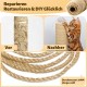 Sisal Rope for Scratching Post, 6 mm x 60 m Sisal Rope, Sisal Scratching Post Cord, Scratching Post Rope for Cats, Scratching Post, Scratching Rope, Household, Garden, DIY, Decoration Sisal Rope for Scratching Post, 6 mm x 60 m Sisal Rope, Sisal Scratching Post Cord, Scratching Post Rope for Cats, Scratching Post, Scratching Rope, Household, Garden, DIY, Decoration