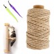 Sisal Rope for Scratching Post, 8 mm x 10 m Natural Sisal Rope, Sisal Rope for Scratching Rope, Sisal Rope, Multi-Purpose Rope Macrame Accessories, Cat Accessories, Household, Garden, DIY, Decoration Sisal Rope for Scratching Post, 8 mm x 10 m Natural Sisal Rope, Sisal Rope for Scratching Rope, Sisal Rope, Multi-Purpose Rope Macrame Accessories, Cat Accessories, Household, Garden, DIY, Decoration