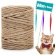 Sisal Rope for Scratching Post, 9 mm x 80 m, Natural Sisal Rope, Sisal Cat Tree Cord Including 3 Cat Toys, Scratching Post Sisal Rope for Cats, Scratching Post, Scratching Rope, Household, DIY, Garden Sisal Rope for Scratching Post, 9 mm x 80 m, Natural Sisal Rope, Sisal Cat Tree Cord Including 3 Cat Toys, Scratching Post Sisal Rope for Cats, Scratching Post, Scratching Rope, Household, DIY, Garden