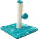 Sisal Scratching Post Toy Ball 27 x 25 x 25 cm Turquoise