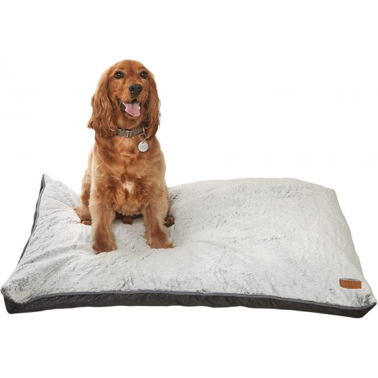Sleepdown Faux Fur Pet Mattress Easy Wash Non-Slip Backing Durable Scratch Resistant Large (100 x 70 x 12 cm) - Anthracite Sleepdown Faux Fur Pet Mattress Easy Wash Non-Slip Backing Durable Scratch Resistant Large (100 x 70 x 12 cm) - Anthracite