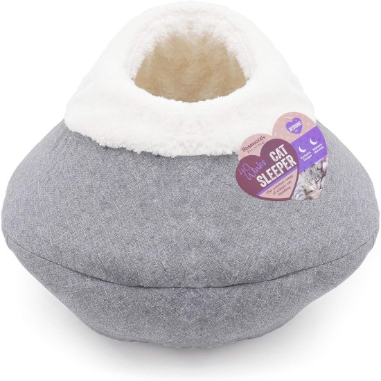 Soft Fabric Round cosy plush cat cave/bed Soft Fabric Round cosy plush cat cave/bed