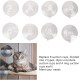 Suction Cups for Cat Window Beds, 8 Pieces Replacement Suction Cup Wall Hooks for Cat Window Beds without Nails for Cat Window Bed Hammock