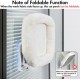 Sudadera Window Lounger for Cats Hammock with Removable Plush Cover, Foldable and Soft Cosy (White, 52 cm), Perfect as a Cat Bed or Window Sill Winter Up to 25 kg Sudadera Window Lounger for Cats Hammock with Removable Plush Cover, Foldable and Soft Cosy (White, 52 cm), Perfect as a Cat Bed or Window Sill Winter Up to 25 kg
