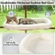 Sudadera Window Lounger for Cats Hammock with Removable Plush Cover, Foldable and Soft Cosy (White, 52 cm), Perfect as a Cat Bed or Window Sill Winter Up to 25 kg Sudadera Window Lounger for Cats Hammock with Removable Plush Cover, Foldable and Soft Cosy (White, 52 cm), Perfect as a Cat Bed or Window Sill Winter Up to 25 kg
