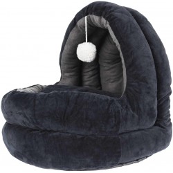 THE CONCEPT FACTORY, AN5254 Pet Calming Bed 43 x 48 x 50 cm, Optimal Comfort for Your Cat, Cute and Decorative Design, Play and Rest Room, Easy Maintenance THE CONCEPT FACTORY, AN5254 Pet Calming Bed 43 x 48 x 50 cm, Optimal Comfort for Your Cat, Cute and Decorative Design, Play and Rest Room, Easy Maintenance