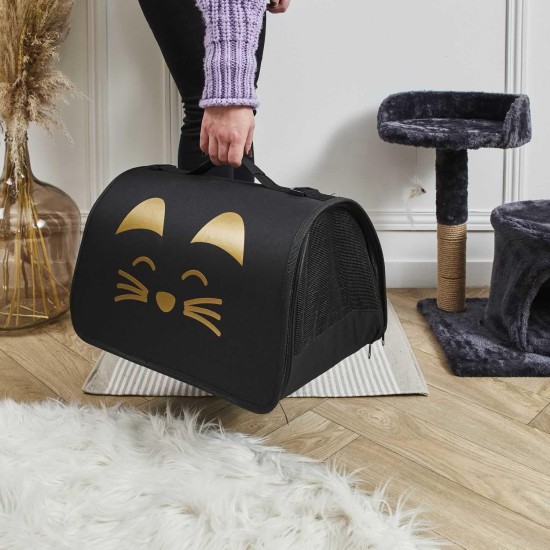 THE CONCEPT FACTORY, AN5254 Pet Calming Bed 43 x 48 x 50 cm, Optimal Comfort for Your Cat, Cute and Decorative Design, Play and Rest Room, Easy Maintenance THE CONCEPT FACTORY, AN5254 Pet Calming Bed 43 x 48 x 50 cm, Optimal Comfort for Your Cat, Cute and Decorative Design, Play and Rest Room, Easy Maintenance
