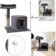 THE CONCEPT FACTORY, AN5254 Pet Calming Bed 43 x 48 x 50 cm, Optimal Comfort for Your Cat, Cute and Decorative Design, Play and Rest Room, Easy Maintenance THE CONCEPT FACTORY, AN5254 Pet Calming Bed 43 x 48 x 50 cm, Optimal Comfort for Your Cat, Cute and Decorative Design, Play and Rest Room, Easy Maintenance