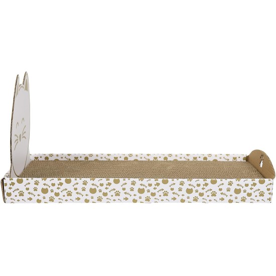 THE CONCEPT FACTORY, AN6074 Cat Bed Scratching Post - Attractive Design - Optimal Comfort - Multifunctional - Easy Care - Durable - Brown - Size 44cm THE CONCEPT FACTORY, AN6074 Cat Bed Scratching Post - Attractive Design - Optimal Comfort - Multifunctional - Easy Care - Durable - Brown - Size 44cm