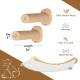 TINMAGI Climbing Wall Cats, Cat Hammock, Cat Ladder with Sleeping Area, Cat Hammock, Cat Wall Elements, Wall Scratching Post, Cat Bed for Climbing, Made of Wood, with Mounting Accessories TINMAGI Climbing Wall Cats, Cat Hammock, Cat Ladder with Sleeping Area, Cat Hammock, Cat Wall Elements, Wall Scratching Post, Cat Bed for Climbing, Made of Wood, with Mounting Accessories