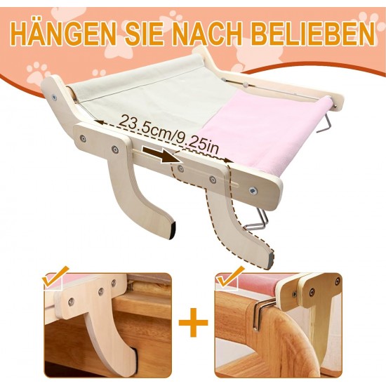 TOTHDATE Cat Bed for Windowsill, Hammock Cat Window Sill Cat for Hanging Cat Bed, Heating for Window Bed Sides, Floor Heater Drawers, White TOTHDATE Cat Bed for Windowsill, Hammock Cat Window Sill Cat for Hanging Cat Bed, Heating for Window Bed Sides, Floor Heater Drawers, White