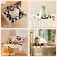 TOTHDATE Cat Bed for Windowsill, Hammock Cat Window Sill Cat for Hanging Cat Bed, Heating for Window Bed Sides, Floor Heater Drawers, White