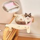TOTHDATE Cat Bed for Windowsill, Hammock Cat Window Sill Cat for Hanging Cat Bed Heating for Window Bed Sides Floor Heater Drawers Pink TOTHDATE Cat Bed for Windowsill, Hammock Cat Window Sill Cat for Hanging Cat Bed Heating for Window Bed Sides Floor Heater Drawers Pink