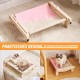 TOTHDATE Cat Bed for Windowsill, Hammock Cat Window Sill Cat for Hanging Cat Bed Heating for Window Bed Sides Floor Heater Drawers Pink TOTHDATE Cat Bed for Windowsill, Hammock Cat Window Sill Cat for Hanging Cat Bed Heating for Window Bed Sides Floor Heater Drawers Pink