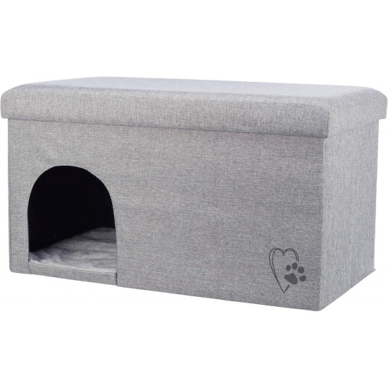 TRIXIE 36315 Kimy Cave 72 × 40 × 40 cm Light Grey TRIXIE 36315 Kimy Cave 72 × 40 × 40 cm Light Grey