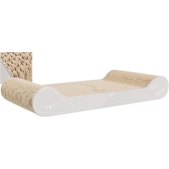 TRIXIE 48011 Junior Scratching Board 38 × 6 × 18 cm Light Grey TRIXIE 48011 Junior Scratching Board 38 × 6 × 18 cm Light Grey