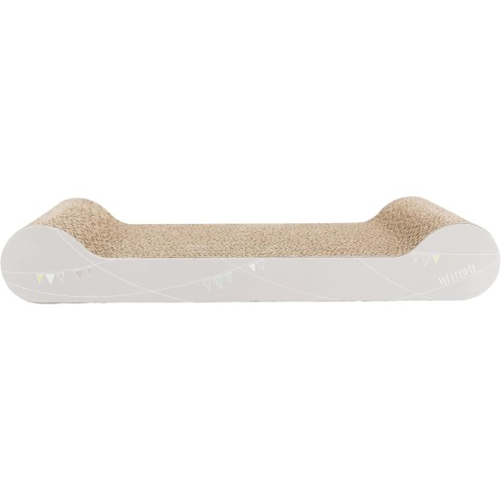 TRIXIE 48011 Junior Scratching Board 38 × 6 × 18 cm Light Grey TRIXIE 48011 Junior Scratching Board 38 × 6 × 18 cm Light Grey