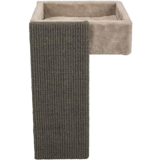 TRIXIE Cat Shelf Soft Cave for Shelving, Square Cat Bed, Accessories for Cats, Cat Bed Bookshelf 33 x 48 x 37 cm TRIXIE Cat Shelf Soft Cave for Shelving, Square Cat Bed, Accessories for Cats, Cat Bed Bookshelf 33 x 48 x 37 cm