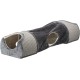 TRIXIE Cuddly Cave with Tunnel, Sisal Scratching Surface Grey TRIXIE Cuddly Cave with Tunnel, Sisal Scratching Surface Grey